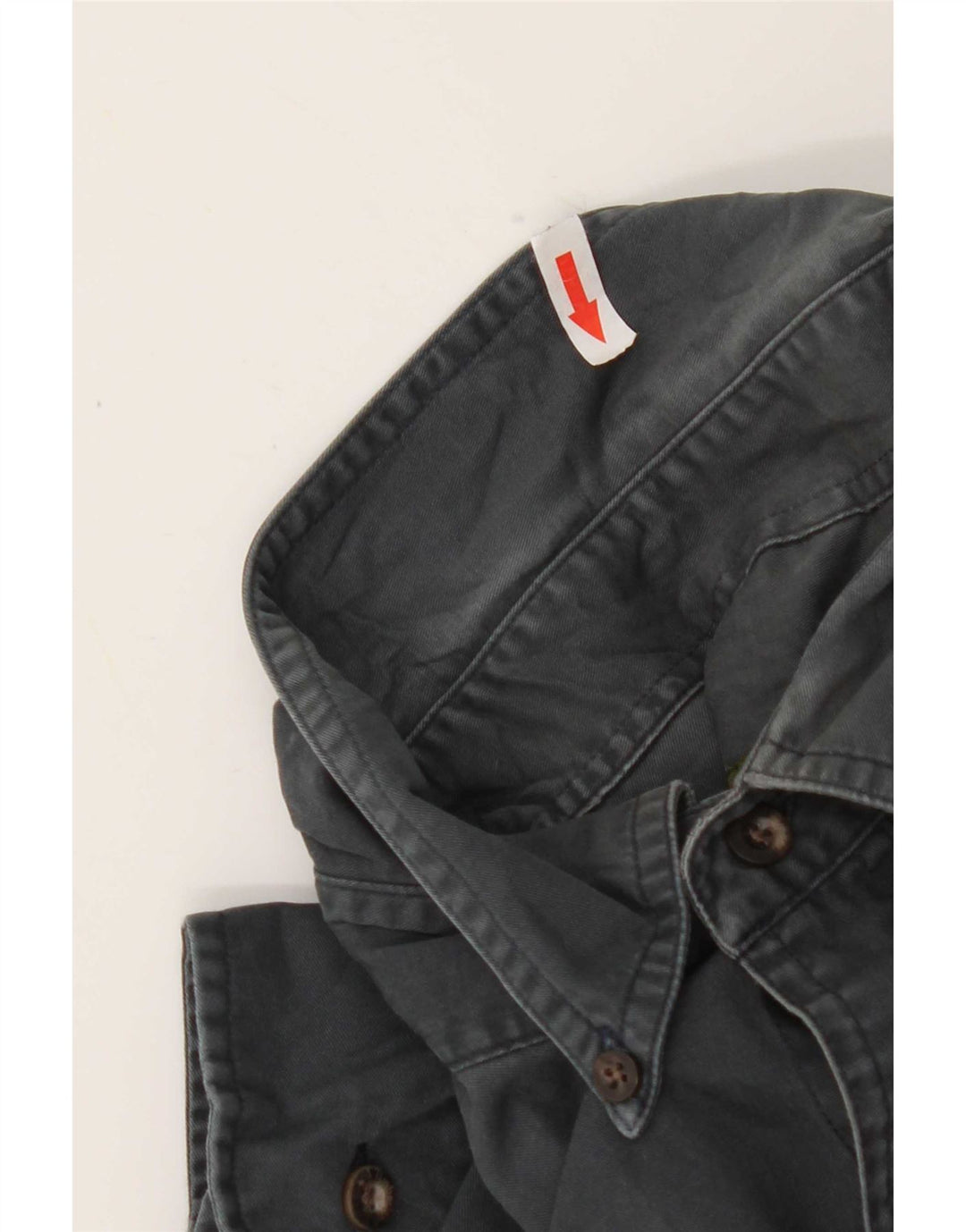 Camicia da uomo Timberland in cotone blu navy medio
