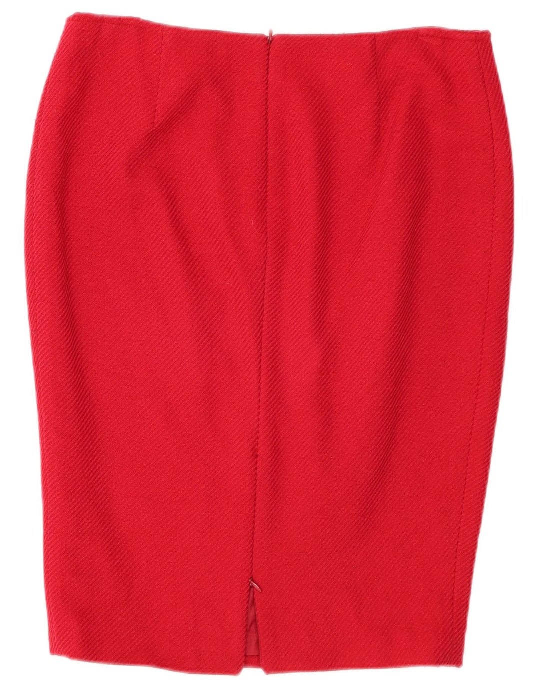 LUISA SPAGNOLI Gonna Tubino Donna IT 46 Large W32 Rossa Lana