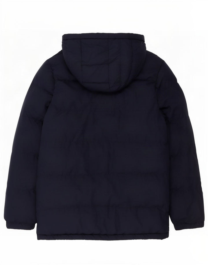 Giacca imbottita con cappuccio Lyle & Scott da ragazzo 15-16 anni in poliestere blu navy