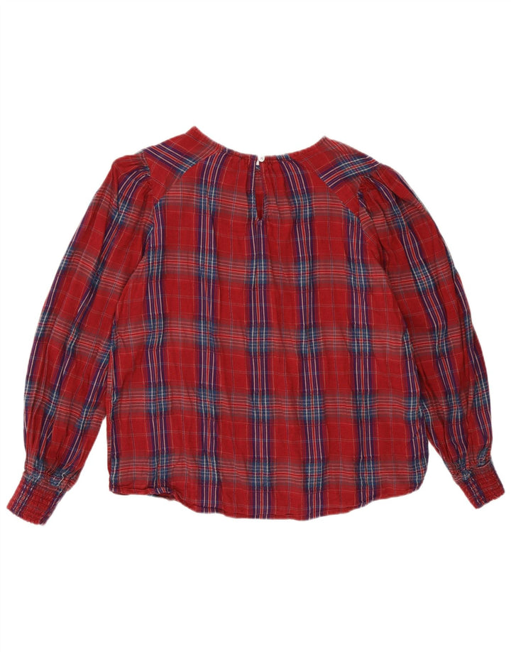 Desigual Camicetta da donna Top UK 16 Grande controllo rosso