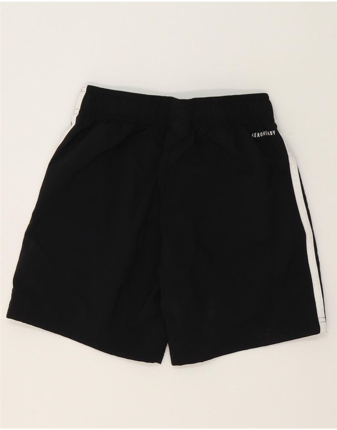 Pantaloncini sportivi Adidas Aeroready da ragazzo 7-8 anni in poliestere nero