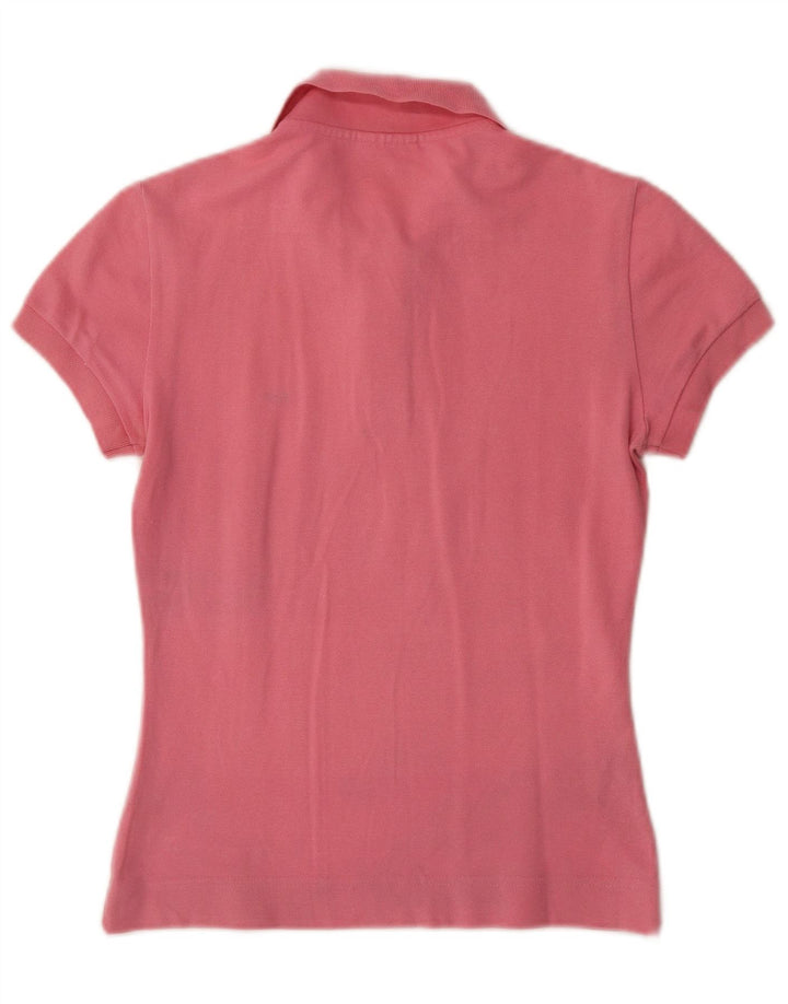 Polo da donna LACOSTE taglia 36 piccola in cotone rosa