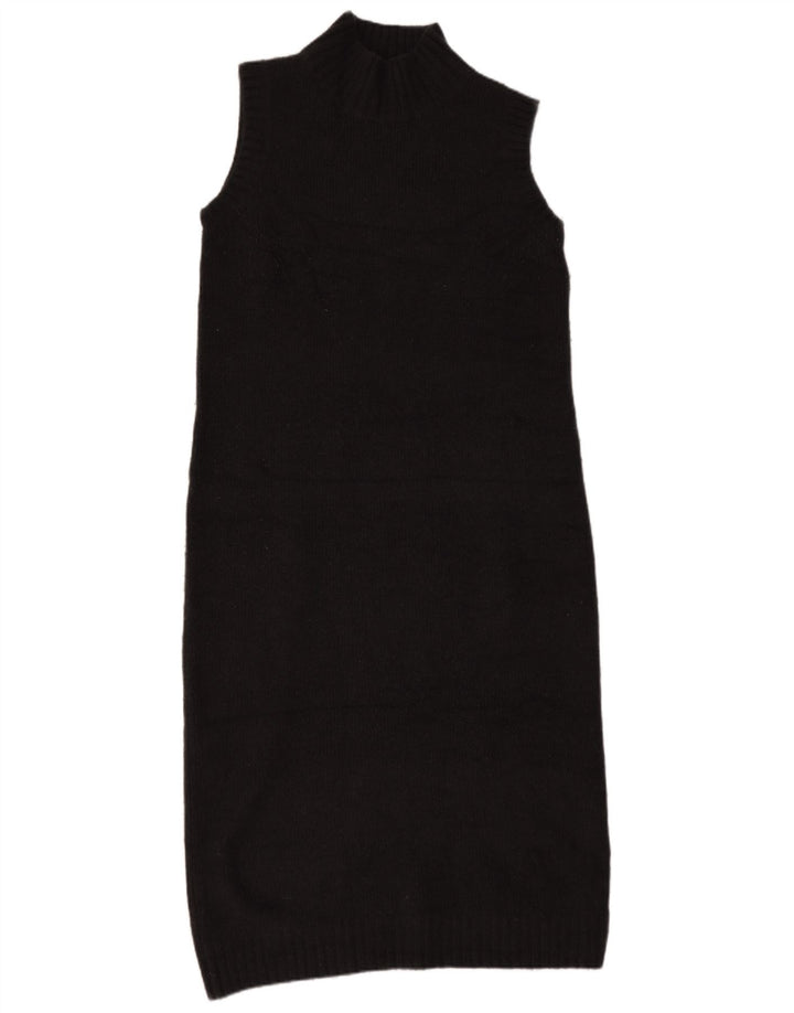 Abito maglione senza maniche da donna Zara UK 14 Grigio medio