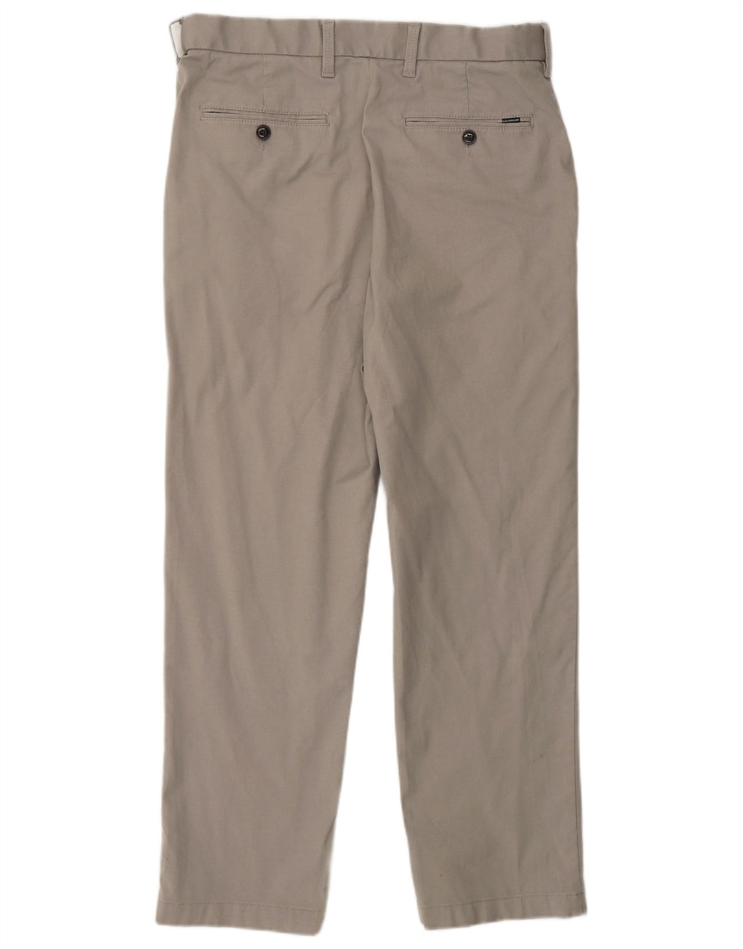 Pantaloni da abito dritti da uomo Marks & Spencer W32 L28 cotone grigio