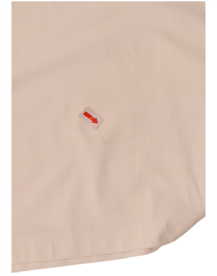 BOTTEGA ARTIGIANA Polo da uomo in nylon bianco sporco medio
