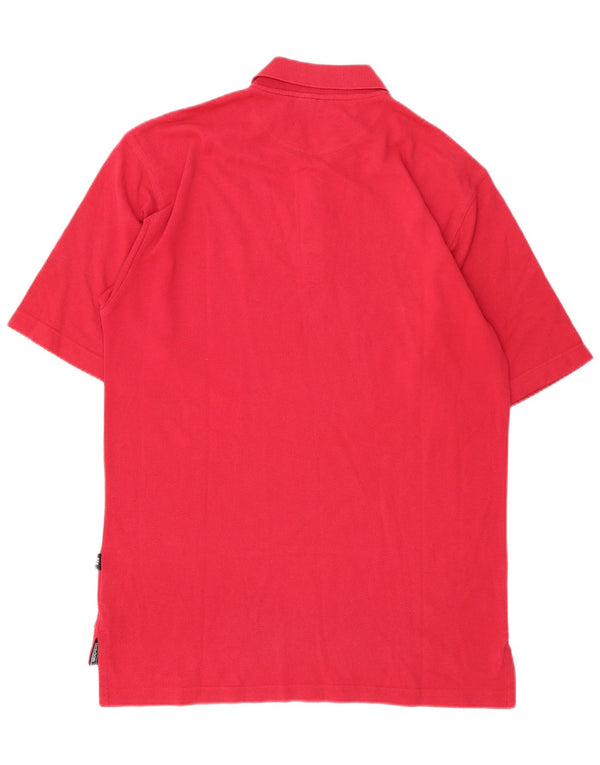 Polo Adidas Uomo UK 40/42 Media Rossa