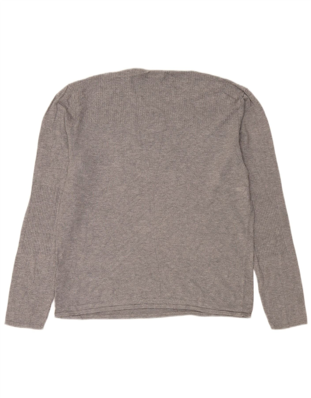 Maglione Zara da uomo girocollo XL in viscosa grigia