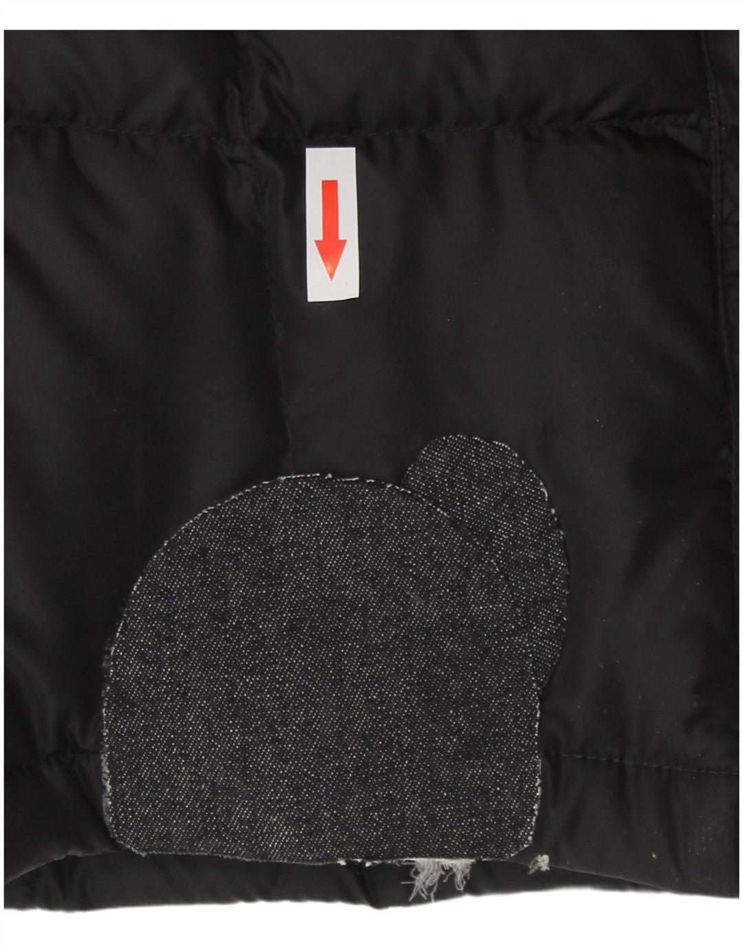 Cappotto imbottito lungo con cappuccio da donna The North Face UK 12 medio nero