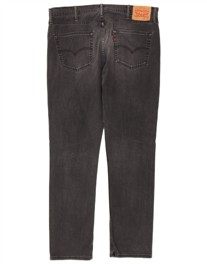 Jeans Levi's Uomo 511 Slim W38 L34 Cotone Nero