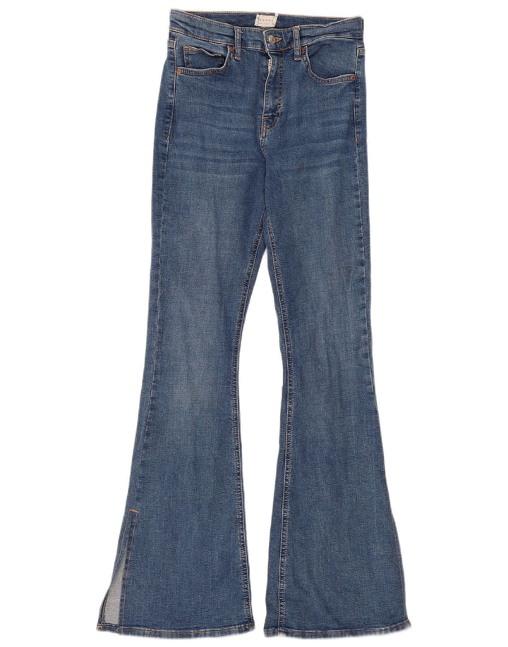 Jeans svasati da donna Topshop W28 L32 cotone blu