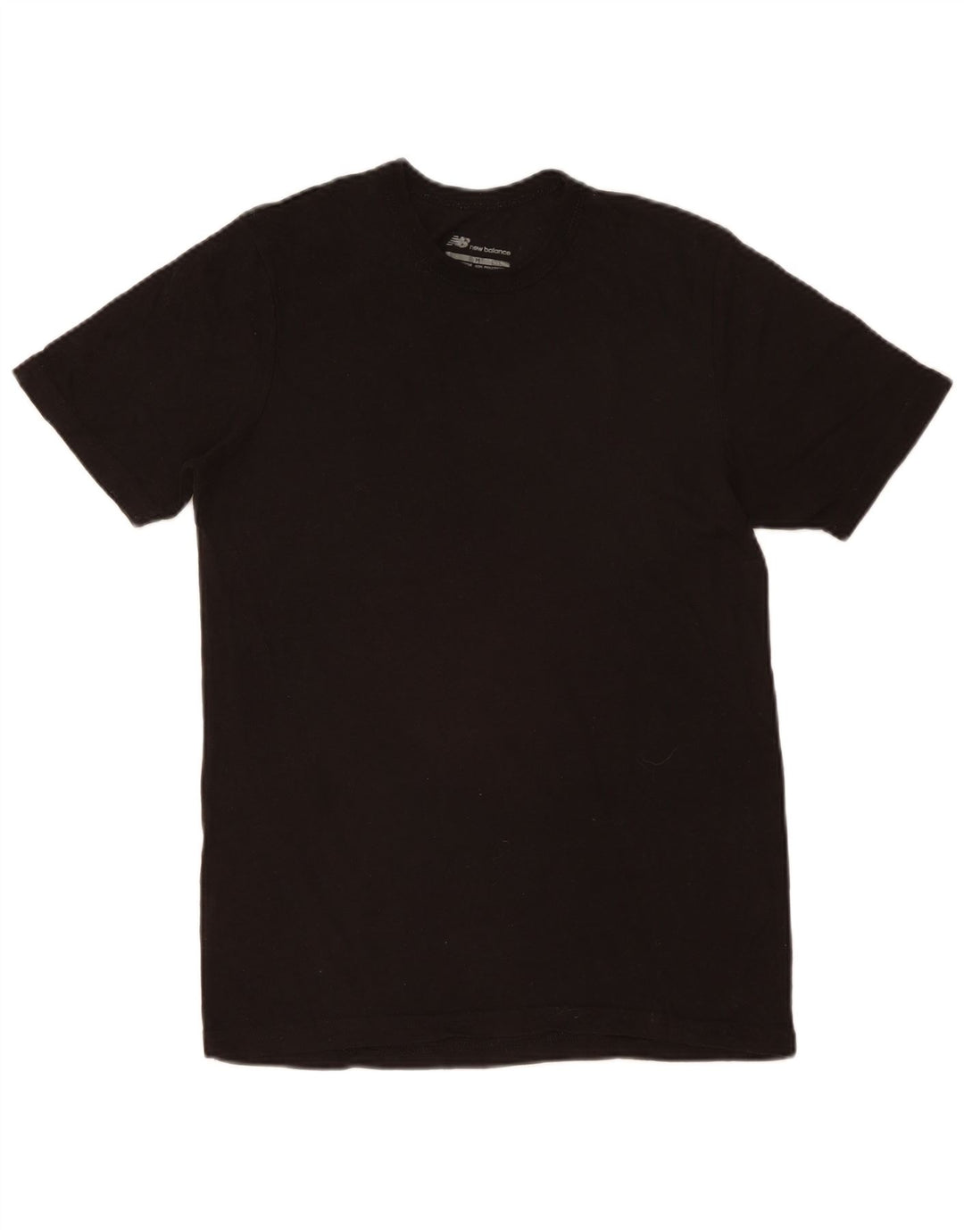 T-shirt da uomo New Balance Top in cotone nero medio
