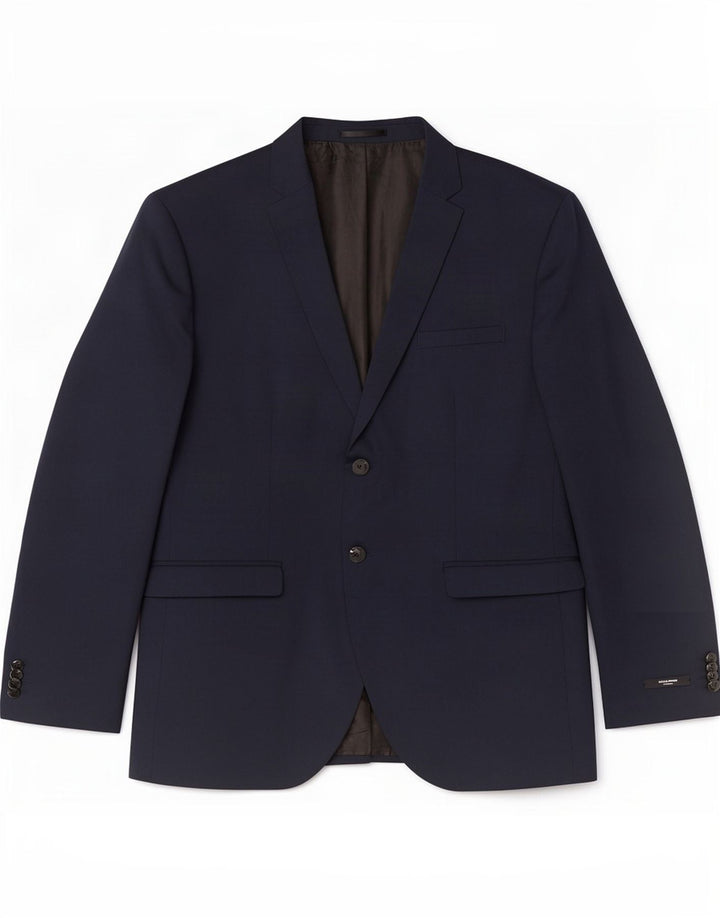 Giacca blazer da uomo a 2 bottoni Jack & Jones EU 56 3XL poliestere blu navy