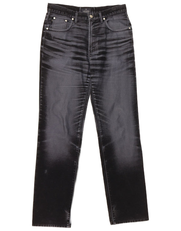 Jeans Straight Uomo Trussardi W30 L32 Blu Navy Cotone