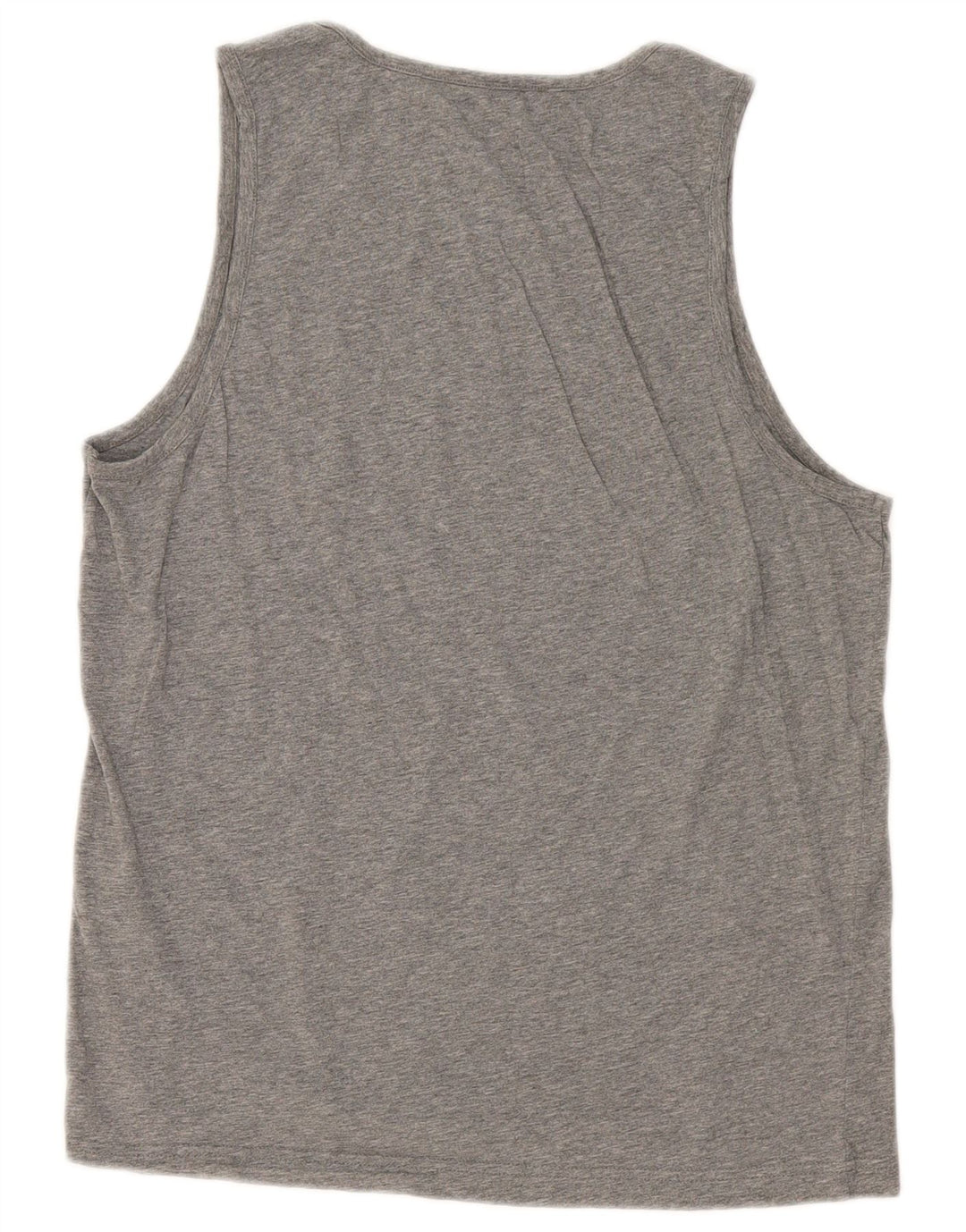 Canotta grafica da uomo Puma Large in cotone grigio