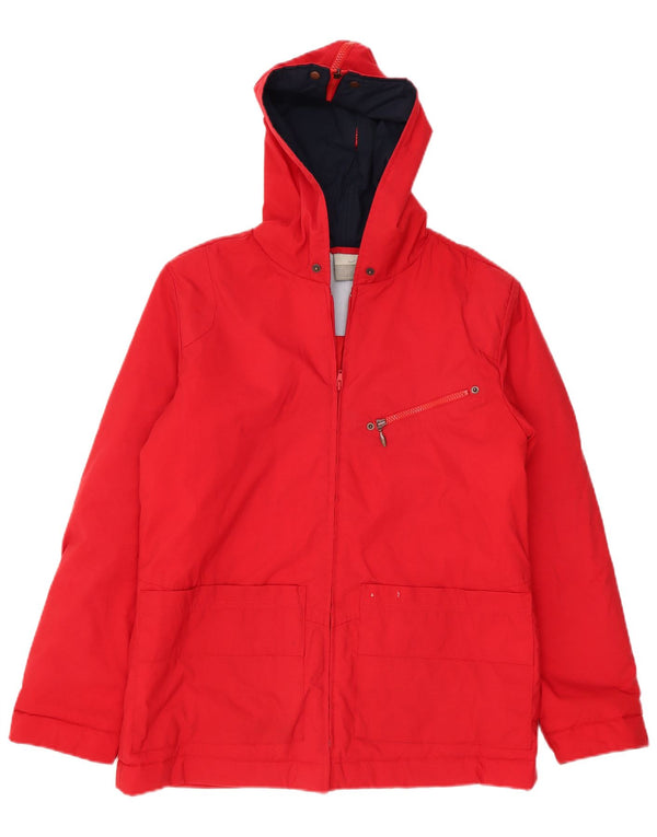 Giacca a vento oversize con cappuccio Nike da donna UK 14/16 grande rossa