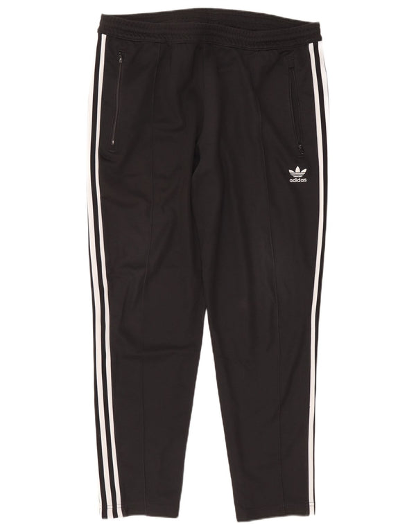 Pantaloni da tuta da uomo Adidas Large in cotone nero