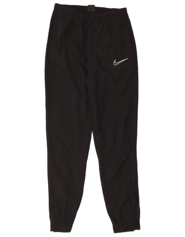 Pantaloni da tuta Nike Dri Fit da uomo, pantaloni da jogging, piccoli, in poliestere nero