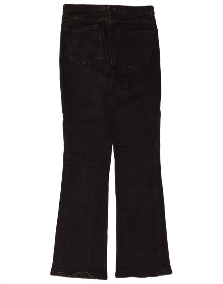 Jeans svasati da donna Zara EU 38 Small W28 L31 cotone nero