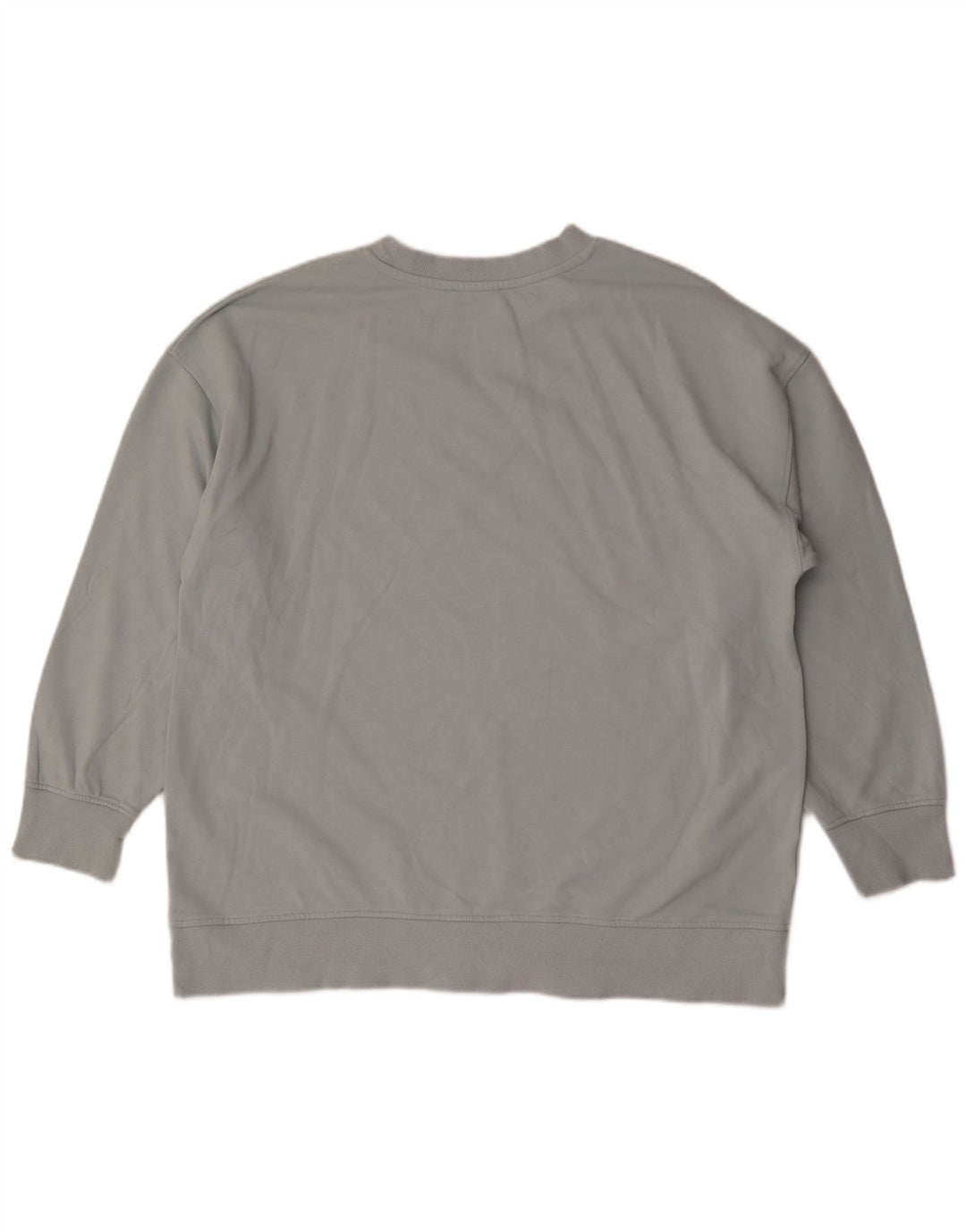 Felpa Zara Uomo Maglione Large Blu Cotone
