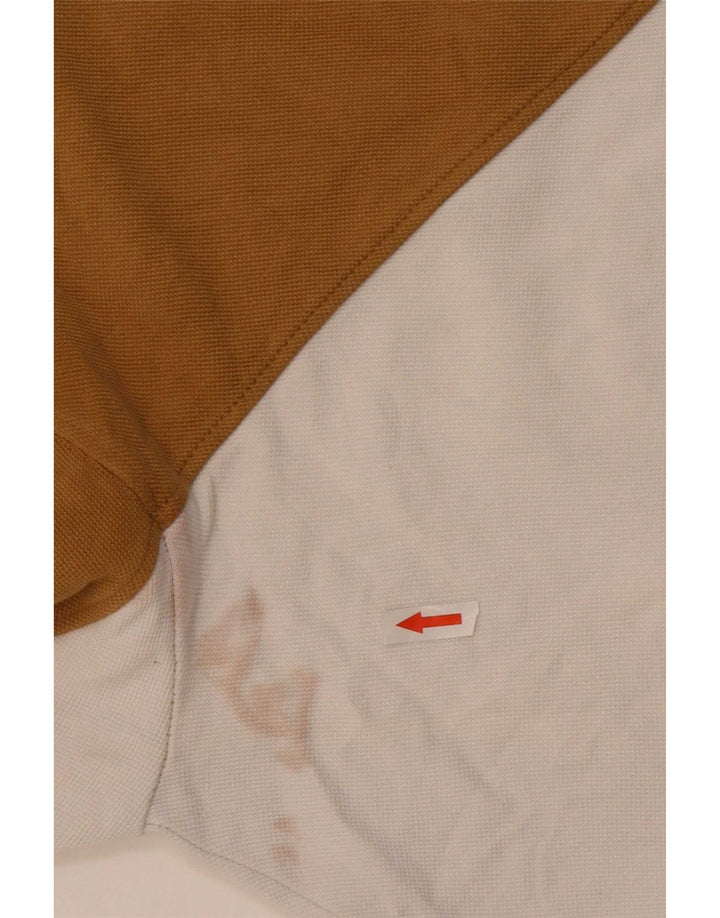 Zara Uomo Felpa Maglione Piccolo Cotone Colourblock Multicolore