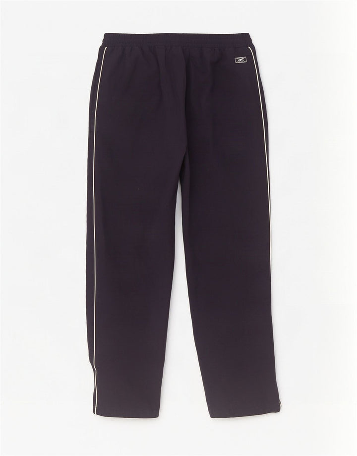 Pantaloni da tuta da uomo Reebok XL blu navy in poliestere