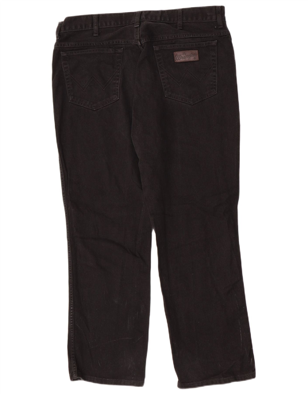 Jeans dritti da uomo Wrangler Texas W40 L30 cotone nero