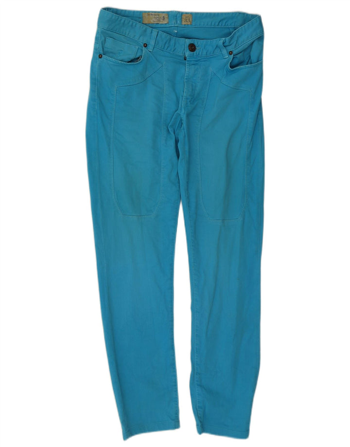 Jeans slim da donna Jeckerson W33 L29 cotone blu