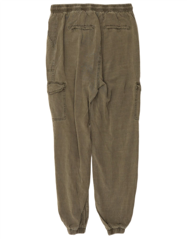 7 FOR ALL MANKIND Pantaloni cargo da jogging da donna medi W30 L27 Cachi