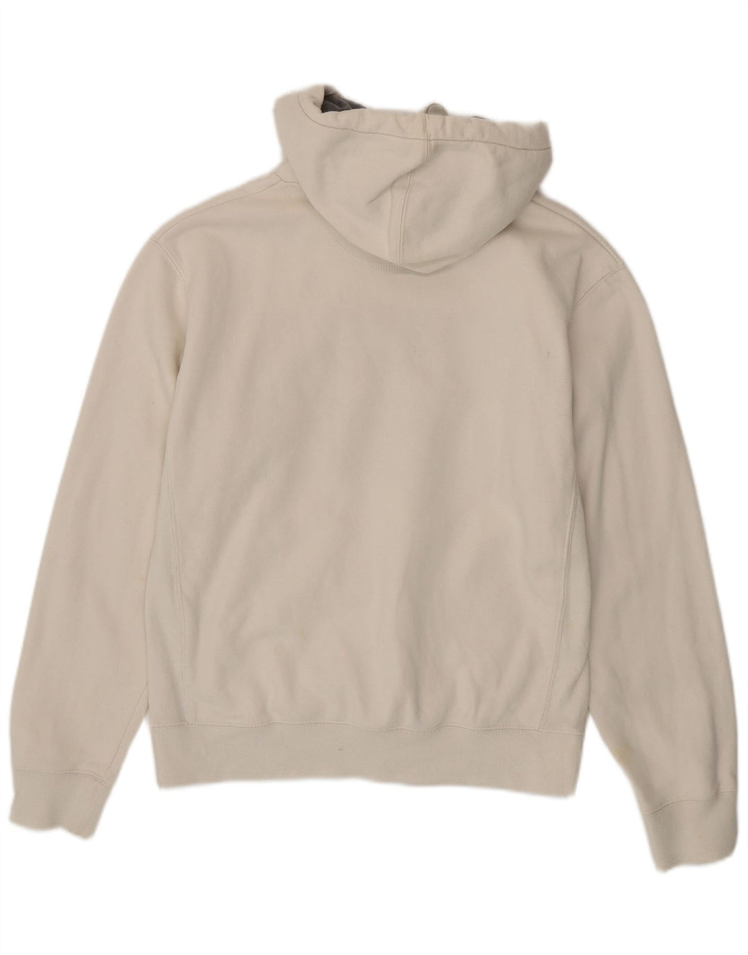 RUSSELL ATHLETIC Felpa con cappuccio grafica da uomo in cotone bianco medio