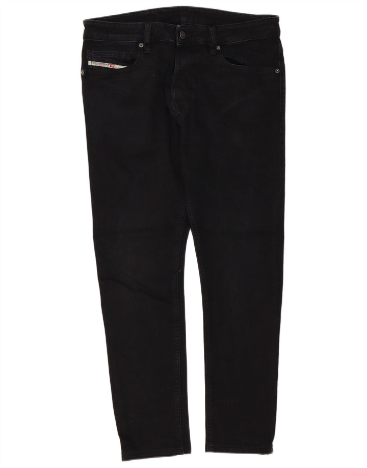 Jeans slim da uomo Diesel W31 L29 cotone nero