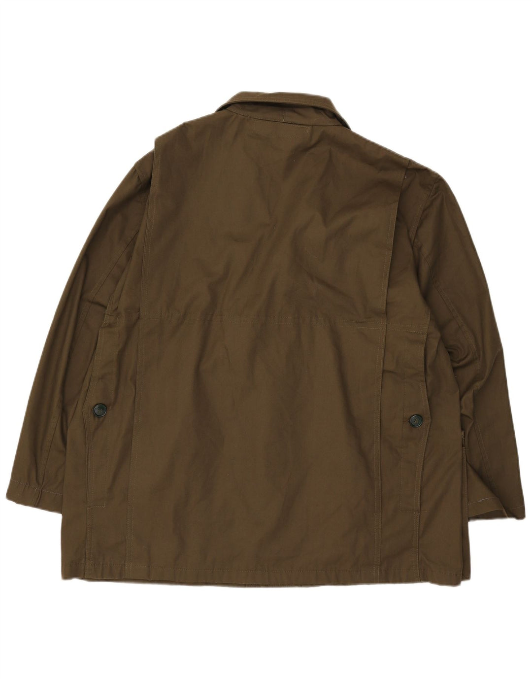 Giacca utilitaria vintage da uomo IT 56 3XL Poliestere kaki