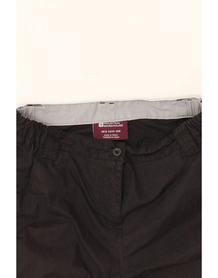 MOUNTAIN WAREHOUSE Womens Cargo Trousers UK 12 Medium W32 L28  Black Vintage Mountain Warehouse and Second-Hand Mountain Warehouse from Messina Hembry 