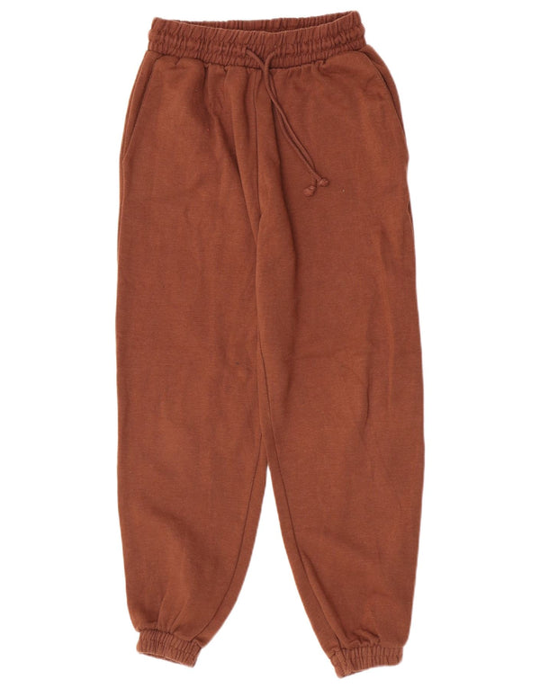 Pantaloni da tuta da donna Zara Joggers UK 12 Poliestere marrone medio