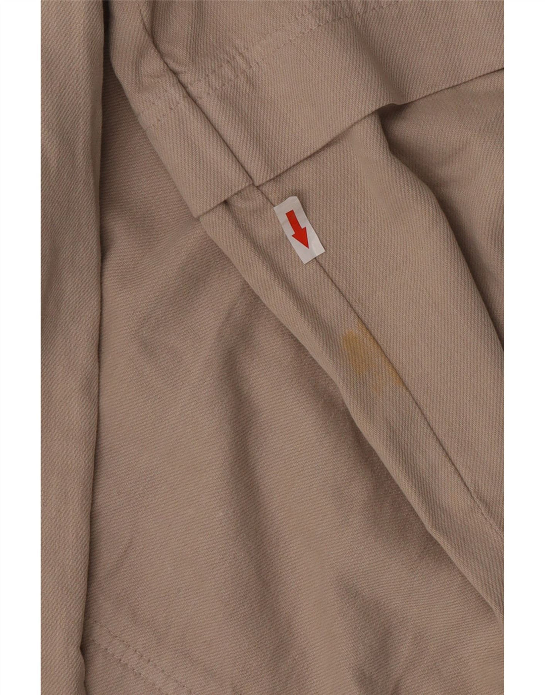 Pantaloni cargo a gamba larga da donna Zara piccoli W26 L33 Beige
