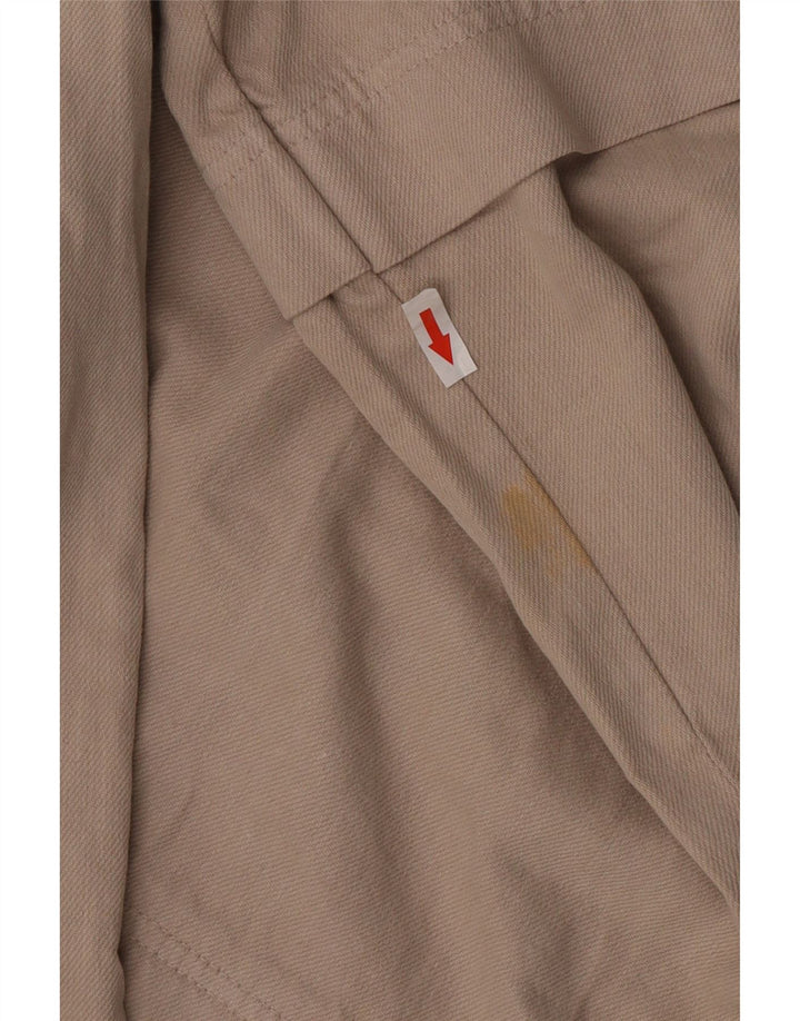 Pantaloni cargo a gamba larga da donna Zara piccoli W26 L33 Beige