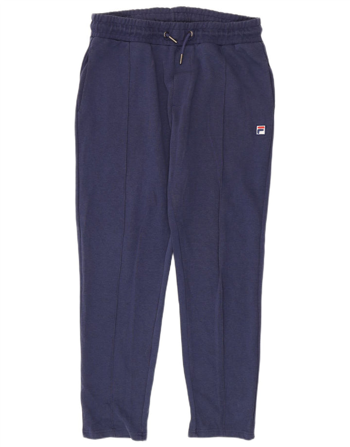 Pantaloni da tuta da uomo FILA grandi in cotone blu navy