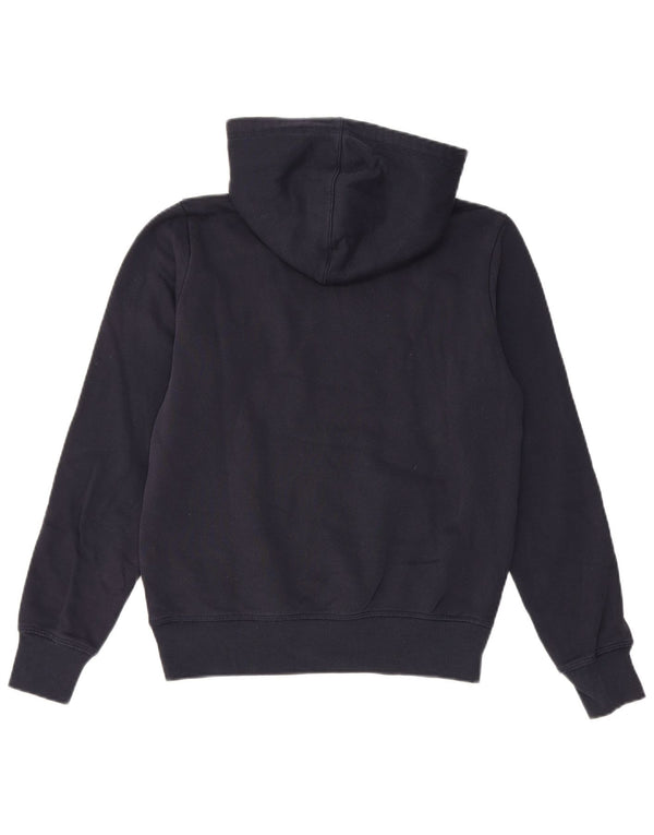 Felpa con cappuccio grafica da donna Champion UK 10 Small Cotone blu navy