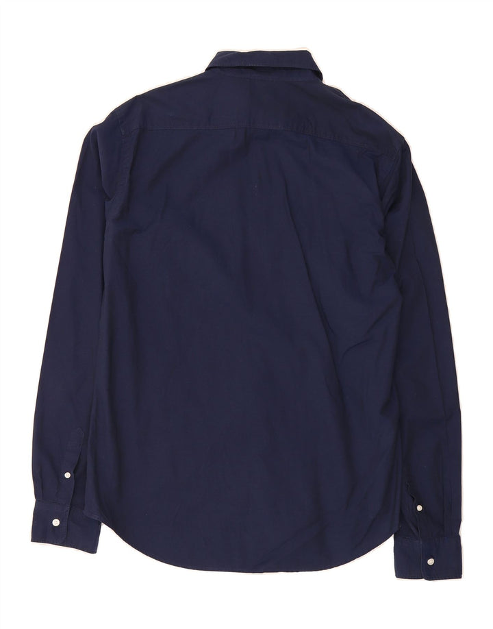 SUN68 Mens Shirt Large Navy Blue Cotton Vintage Sun68 and Second-Hand Sun68 from Messina Hembry 