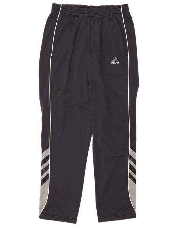 Pantaloni da tuta da uomo Adidas UK 40/42 Poliestere color block medio nero