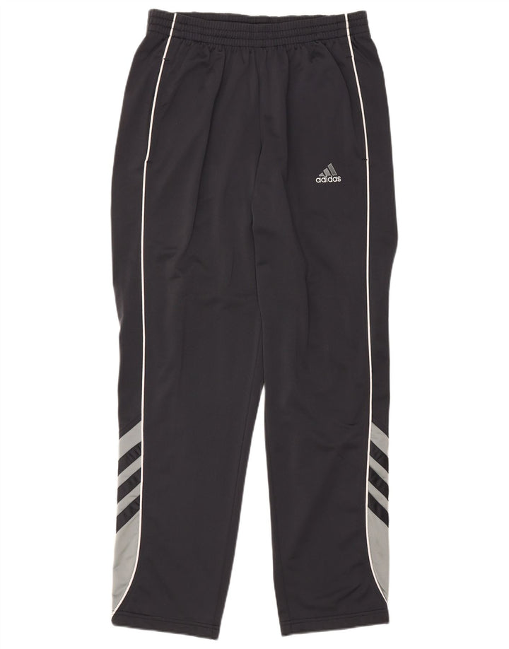Pantaloni da tuta da uomo Adidas UK 40/42 Poliestere color block medio nero