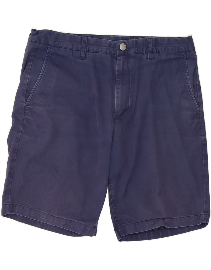 BONOBOS Mens Chino Shorts W35 Large  Navy Blue Cotton Vintage BONOBOS and Second-Hand BONOBOS from Messina Hembry 