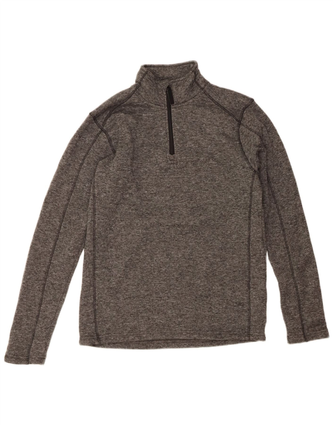 MOUNTAIN WAREHOUSE Mens Zip Neck Pullover Tracksuit Top Medium Grey