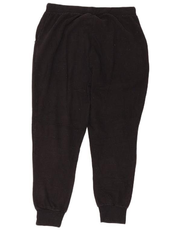Pantaloni da tuta da uomo Kappa Joggers Large in cotone nero