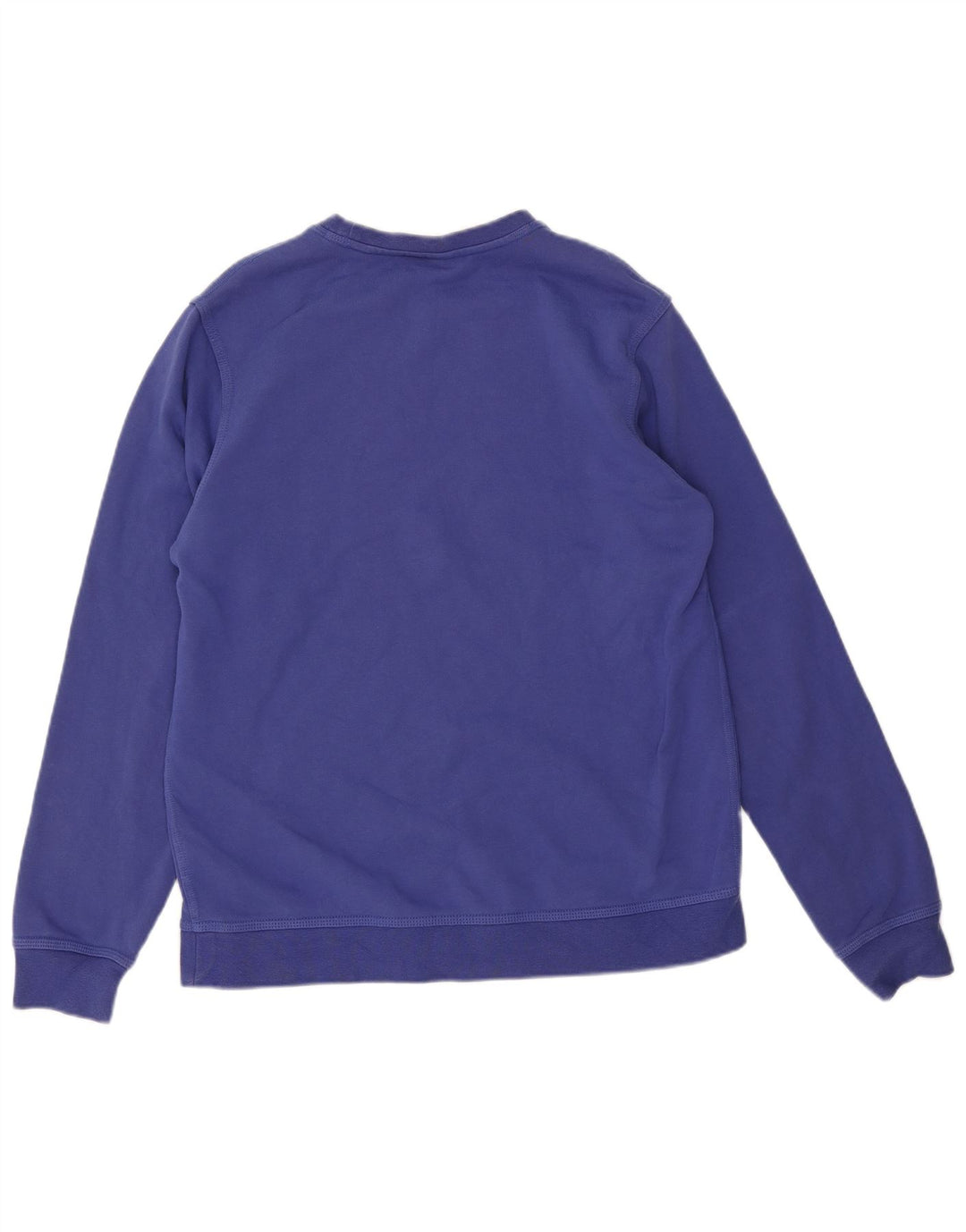 Felpa Nike Uomo Maglione Large Blu Cotone