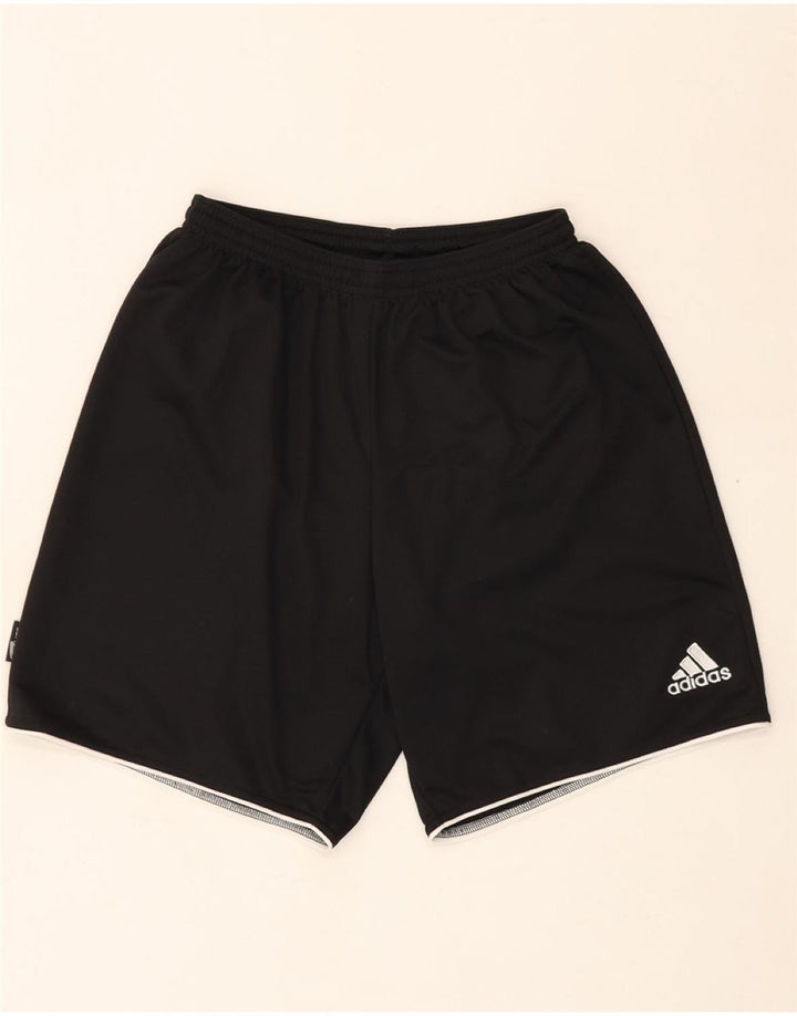 ADIDAS Mens Climalite Sport Shorts Medium  Black Polyester Vintage Adidas and Second-Hand Adidas from Messina Hembry 