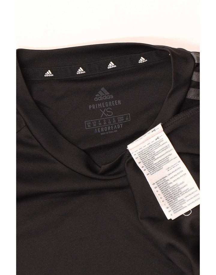 T-shirt Adidas Aeroready da uomo Top XS poliestere nero