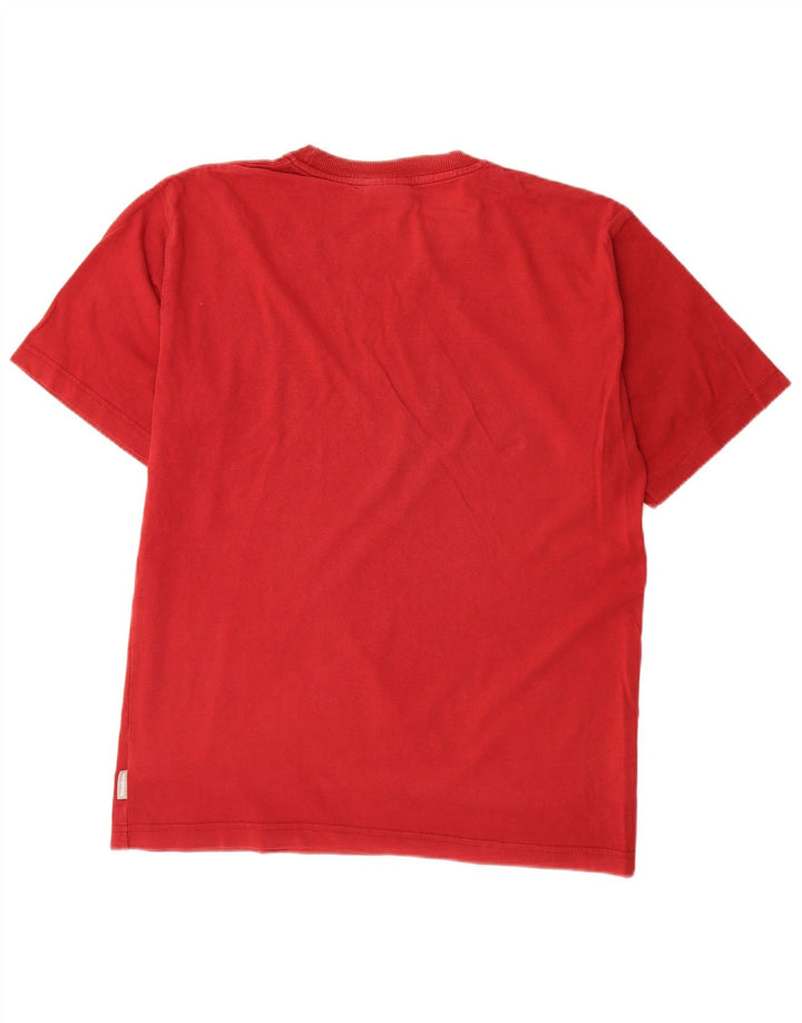 T-shirt Reebok da uomo Top Small rossa in cotone