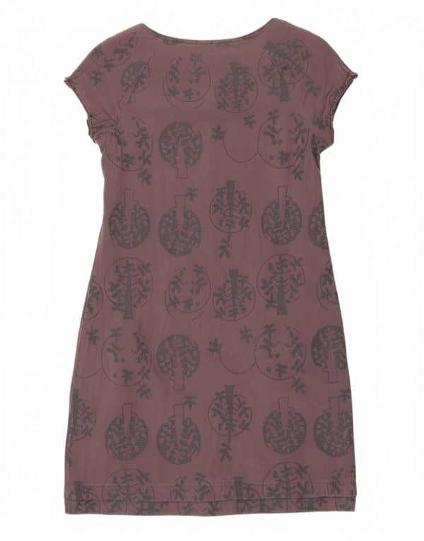 Abito tubino da donna White Stuff UK 10 Piccolo viscosa floreale grigia