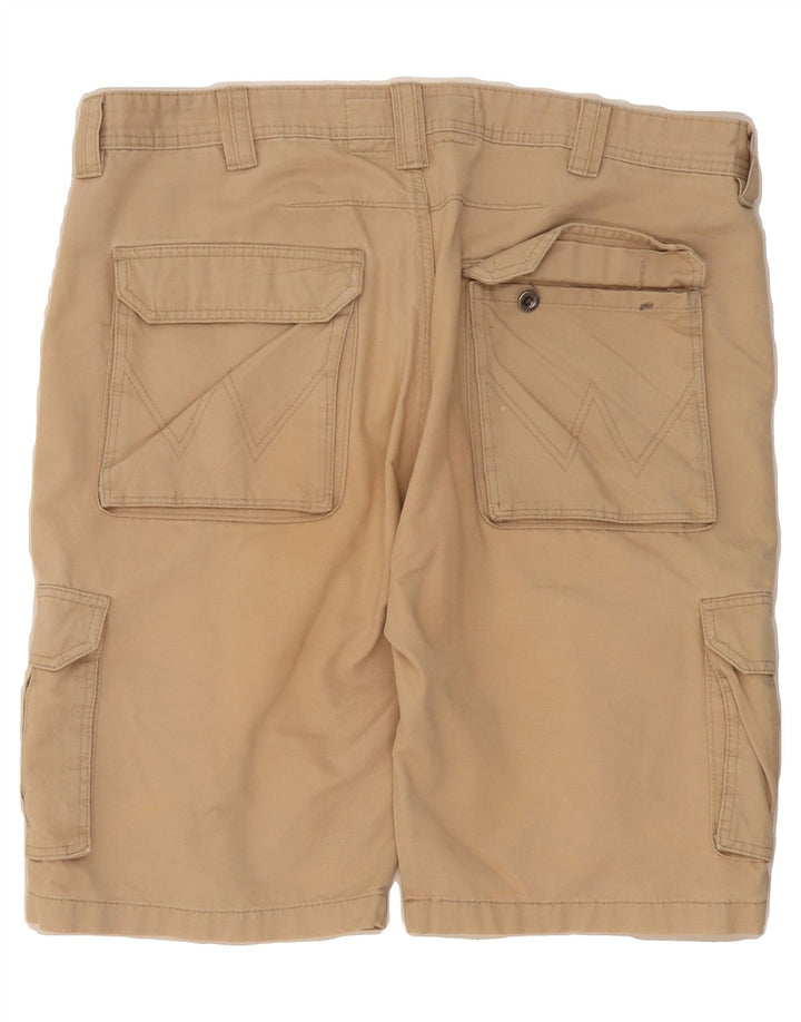 WRANGLER Mens Cargo Shorts W38 XL Beige Cotton Vintage Wrangler and Second-Hand Wrangler from Messina Hembry 