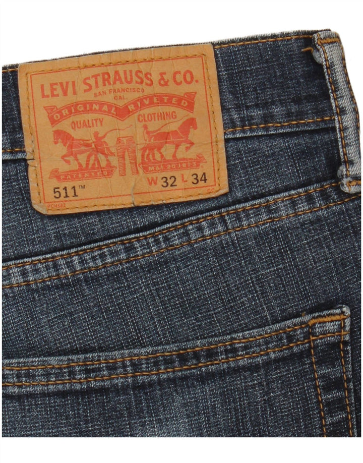 Jeans Levi's Uomo 511 Slim W32 L34 Blu